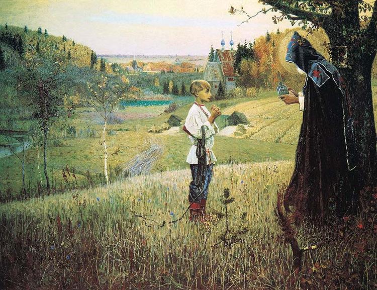 Mikhail Nesterov The Vision of the Youth Bartholomew oil painting picture